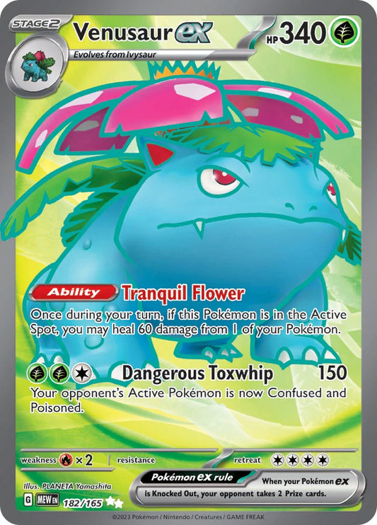 Pokemon TCG Venusaur 182/165 Pokemon 151