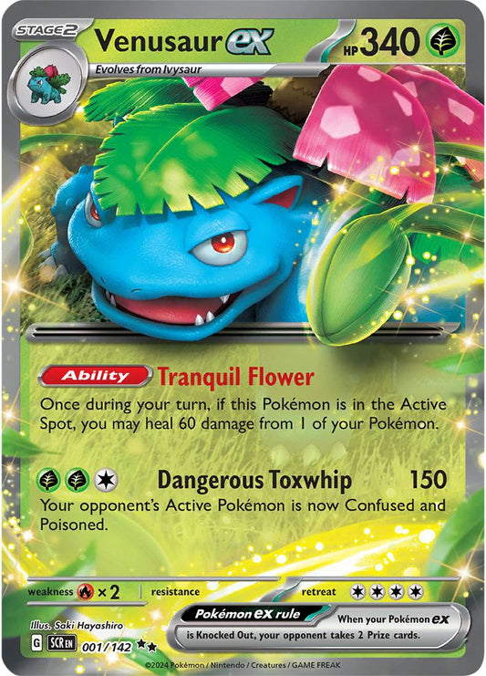 Pokemon TCG Venusaur EX 001/142