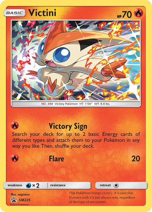 Pokemon TCG Victini SM225 Promo