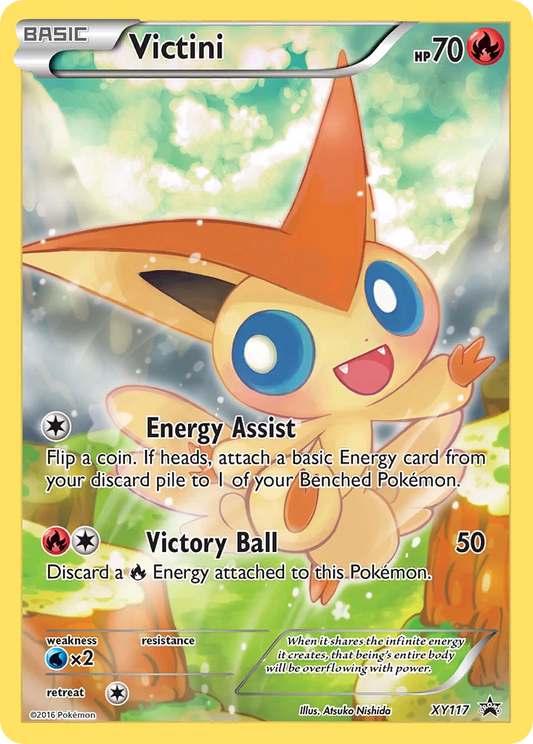 Pokemon TCG Victini XY117 Promo
