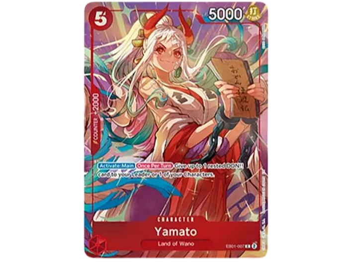 One Piece Card Game Yamato EB01 Best Selection Vol.4 EB01-007