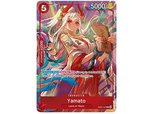 One Piece Card Game Yamato EB01 Best Selection Vol.4 EB01-007