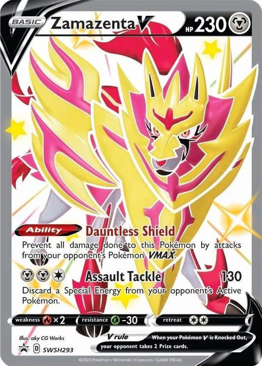 Pokemon TCG Zamazenta V SWSH293 Promo