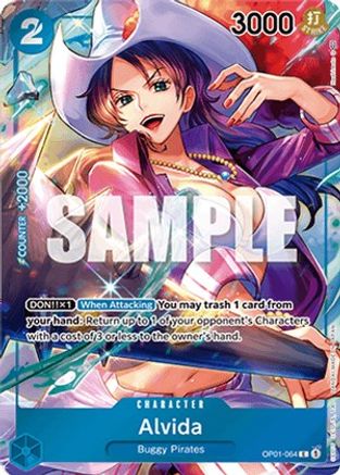 One Piece Card Game Alvida OP01 Romance Dawn OP01-064