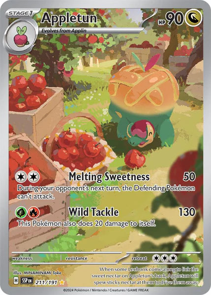Pokemon TCG Appletun 211/191 Surging Sparks