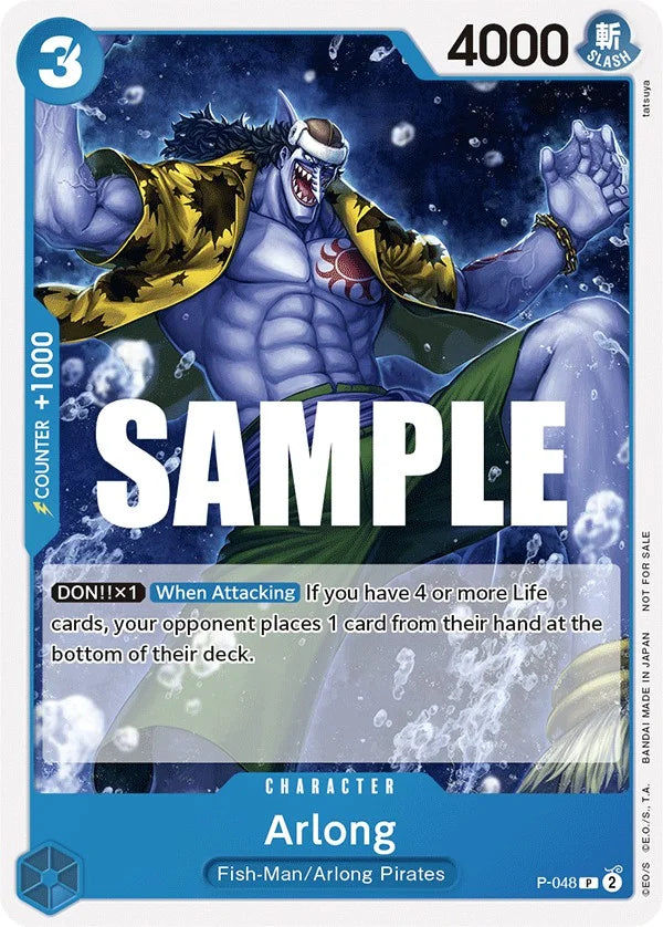 One Piece Card Game Arlong Promo P-048