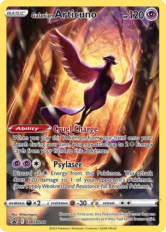 Pokemon TCG Galarian Articuno SWSH282 Promo