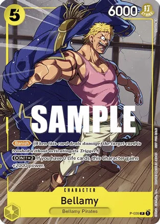 One Piece Card Game Bellamy Promo P-039