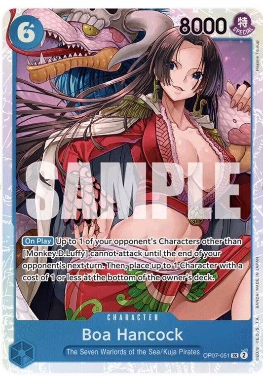 One Piece Card Game Boa Hancock OP07 500 Years in the Future OP07-051