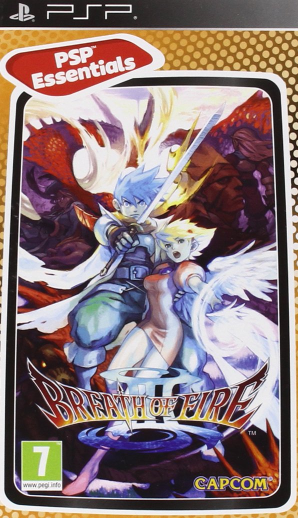 Playstation Portable Breath Of Fire 3 PSP Essential