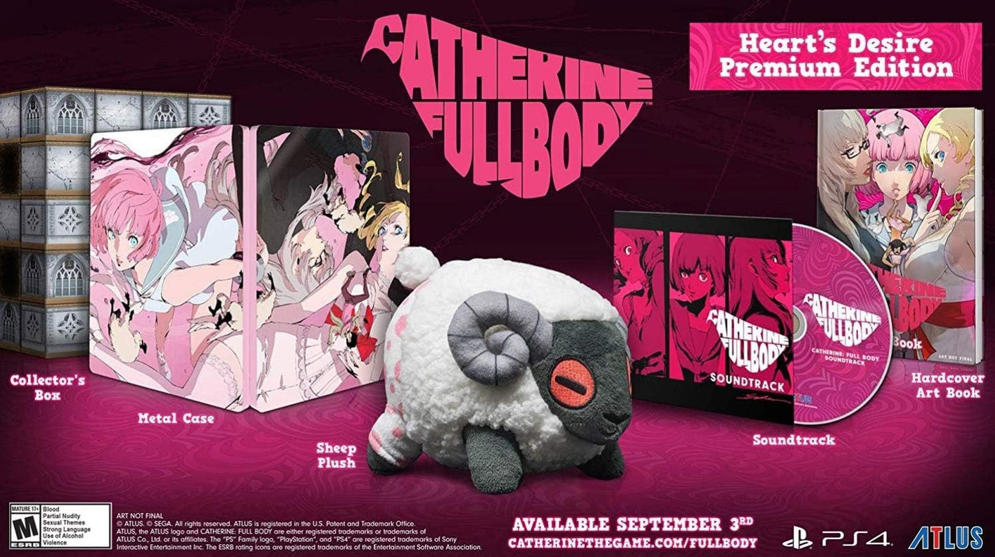 Playstation 4 Catherine Full Body Heart's Desire Premium Edition