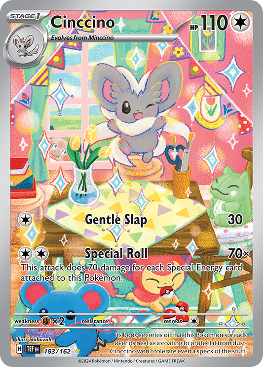 Pokemon TCG Cinccino 183/162 Temporal Force