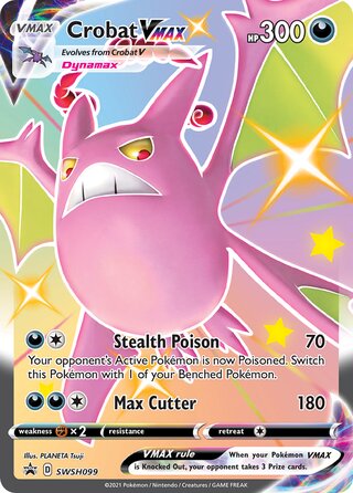 Pokemon TCG Crobat Vmax SWSH099 Promo