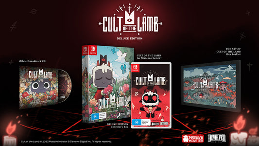 Nintendo Switch Cult Of Lamb Deluxe Edition