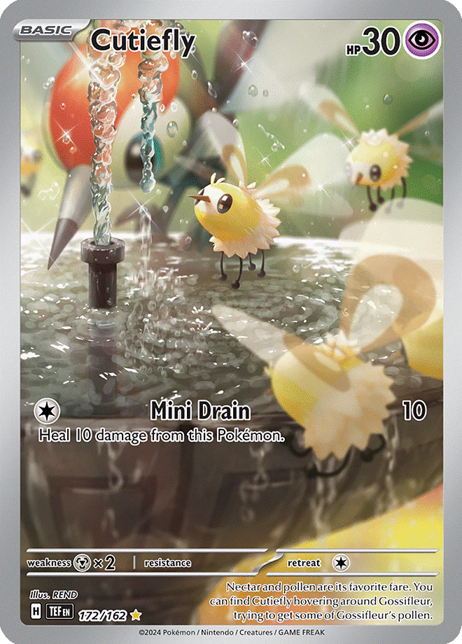 Pokemon TCG Cutiefly 172/162 Temporal Forces