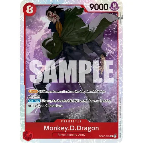 One Piece Card Game Monkey.D.Dragon OP07 500 Years in the Future OP07-015