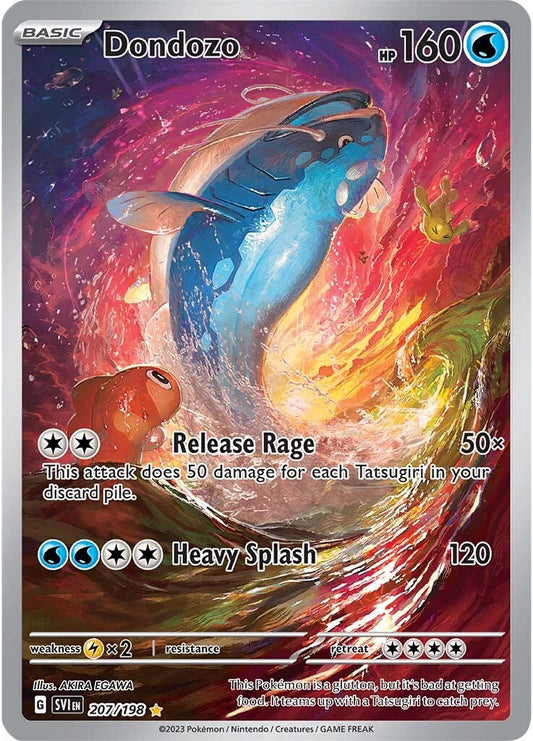 Pokemon TCG Dondozo 207/198 Scarlet & Violet