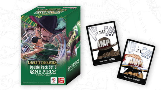 One Piece Card Game Double Pack Vol.8 DP-08 Display Box