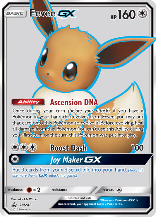 Pokemon TCG Eevee GX SM242 Promo