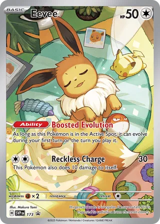 Pokemon TCG Eevee SVP173 Promo