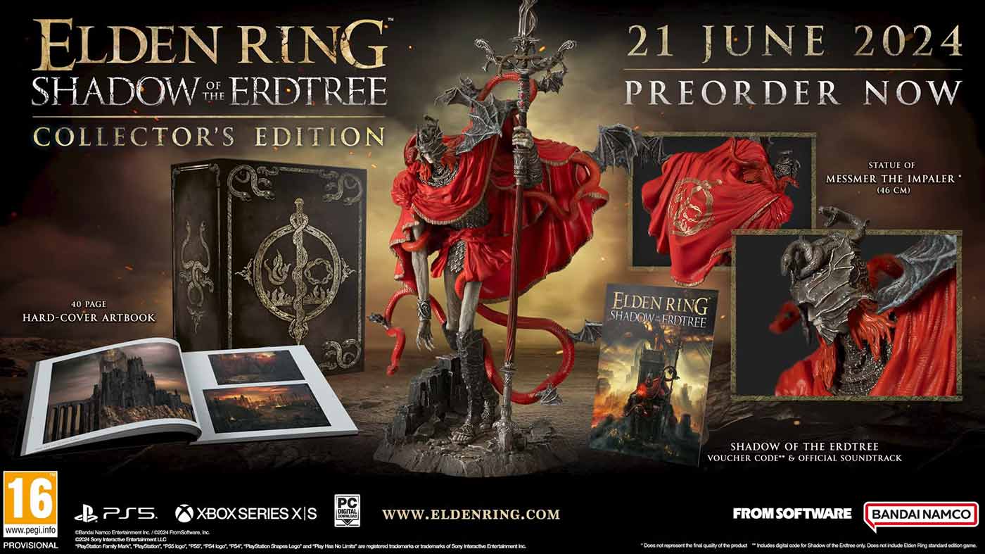 Playstation 5 Elden Ring Shadow of the Erdtree Collector's Edition