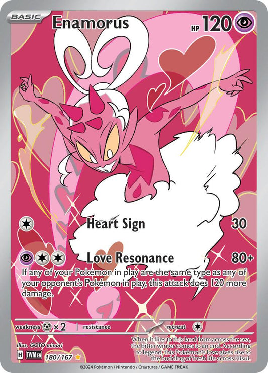 Pokemon TCG Enamorus 180/167 Twilight Masquerade