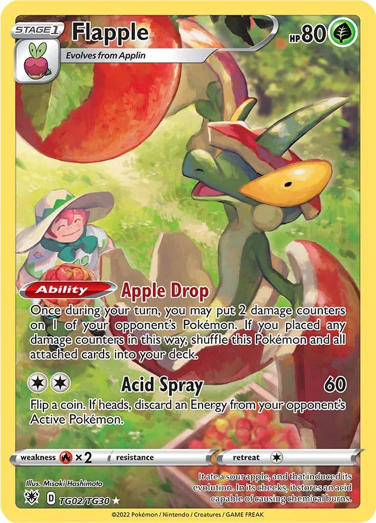 Pokemon TCG Flapple TG02/TG30 Astral Radiance