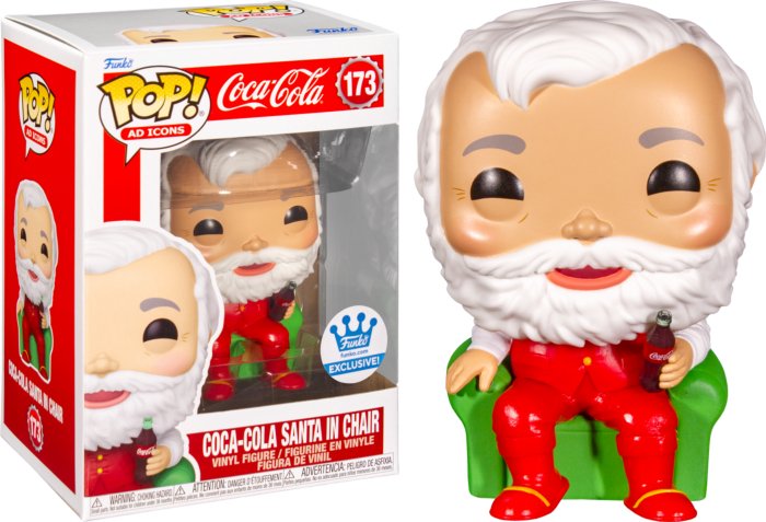 Funko POP! Ads Icon Coca - Cola Santa in Chair Funko Exclusive - 2Sis Collectibles