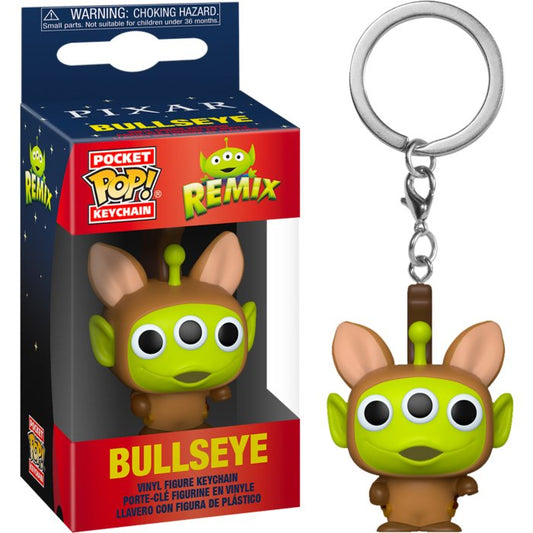 Funko POP! Disney Alien Remix Bullseye Pocket Keychain - 2Sis Collectibles