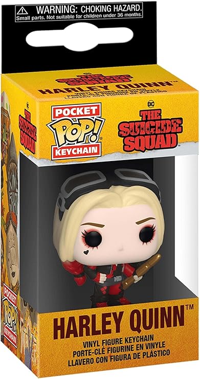 Funko POP! Disney DC Comics Suicide Squad Harley Quinn Body Suite Pocket Keychain - 2Sis Collectibles