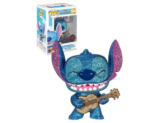 Funko POP! Disney Lilo & Stitch With Ukulele Diamond Glitter Special Edition - 2Sis Collectibles