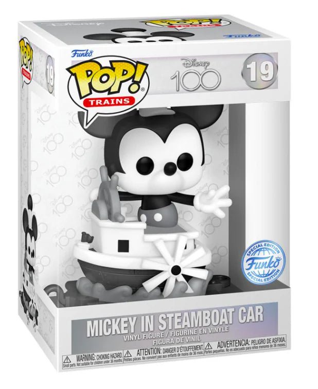 Funko POP! Disney Mickey in Steamboat Car Special Edition - 2Sis Collectibles