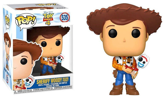 Funko POP! Disney Toy Story 4 Woody With Forky - 2Sis Collectibles