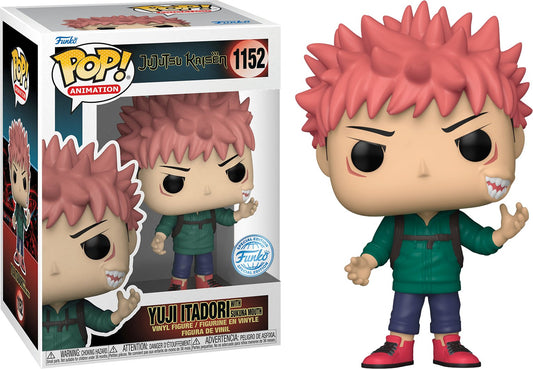 Funko POP! Jujutsu Kaisen Yuji Itadori Sukuna Mouth - 2Sis Collectibles