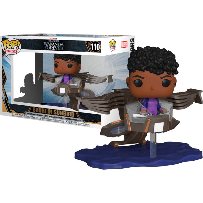 Funko POP! Marvel Black Panther 2 : Wakanda Forever Shuri in Sunbird - 2Sis Collectibles