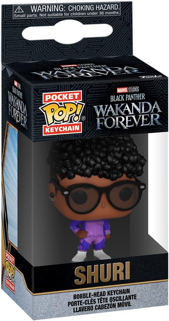 Funko POP! Marvel Black Panther Wakanda Forever Shuri Pocket Keychain - 2Sis Collectibles