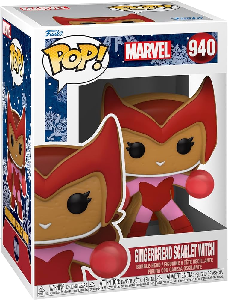 Funko POP! Marvel Scarlet Witch Gingerbread - 2Sis Collectibles