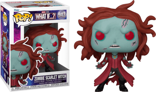 Funko POP! Marvel What If? Zombie Scarlet Witch - 2Sis Collectibles