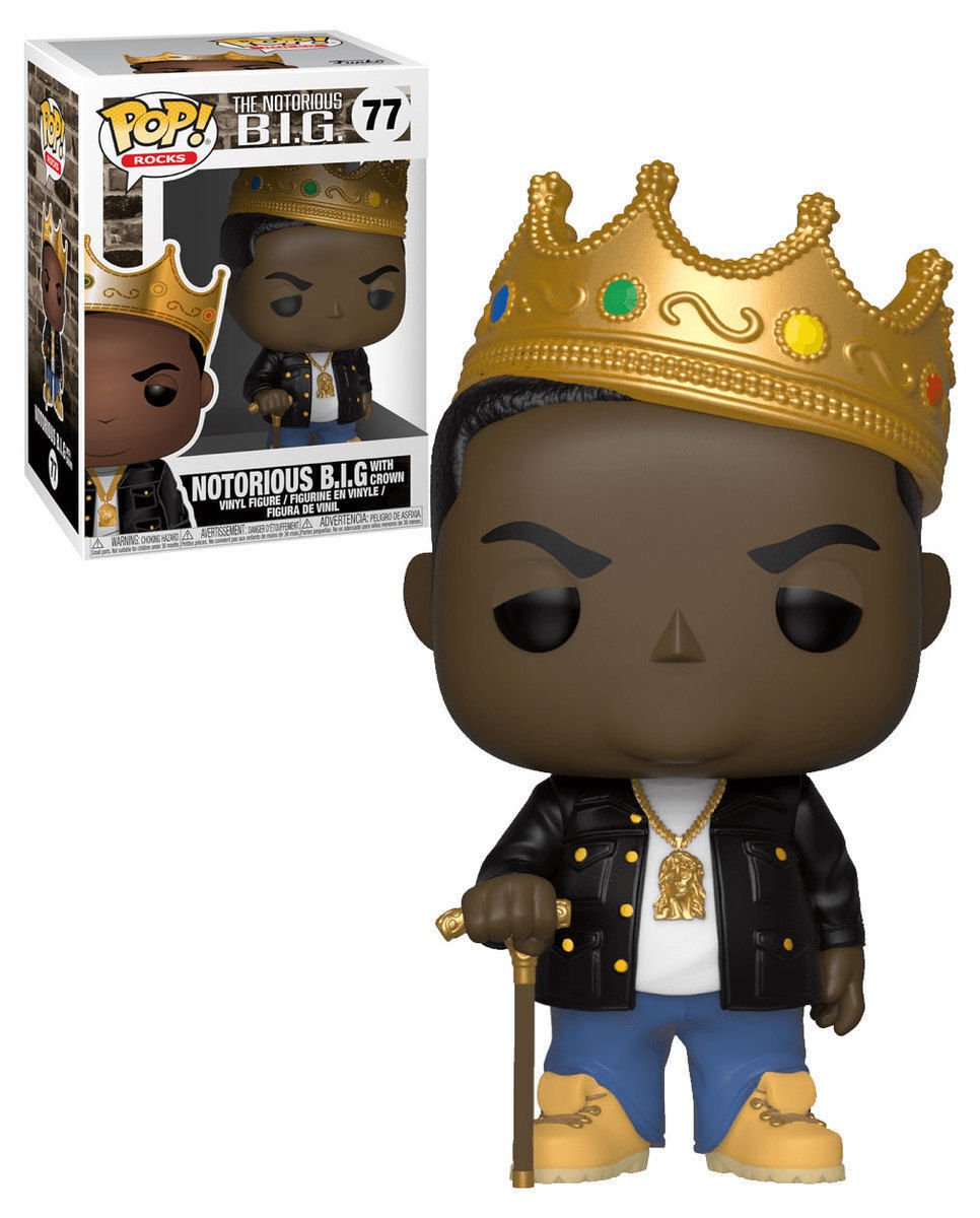 Funko POP! Music The Notorious B.I.G. w/Crown - 2Sis Collectibles