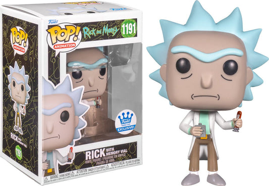 Funko POP! Rick And Morty Rick With Memory Vial - 2Sis Collectibles