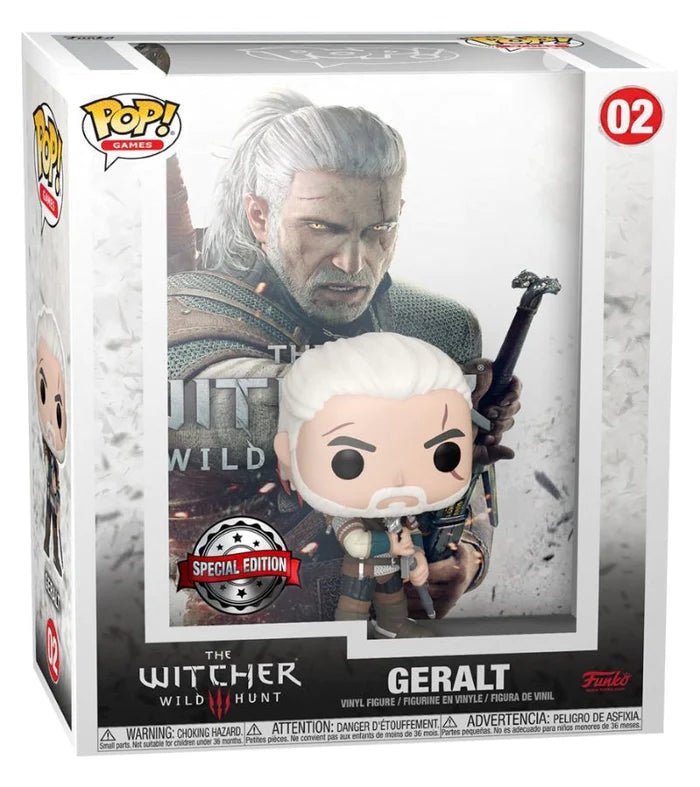 Funko POP! Witcher 3 : Wild Hunt Geralt Pop Cover - 2Sis Collectibles