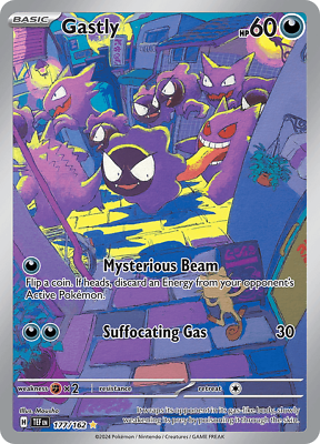 Pokemon TCG Gastly 177/162 Temporal Force