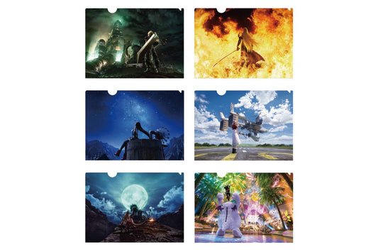 Goods Final Fantasy VII Rebirth Lawson Promotional Clear File - 2Sis Collectibles