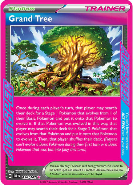 Pokemon TCG Grand Tree 136/142 Stellar Crown