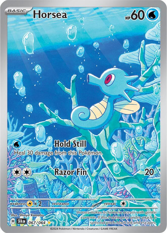 Pokemon TCG Horsea 067/064 Shrouded Fable