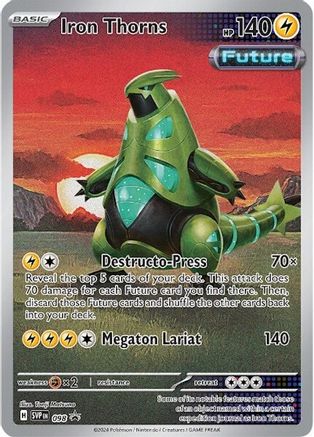 Pokemon TCG Iron Thorns SVP098 Promo