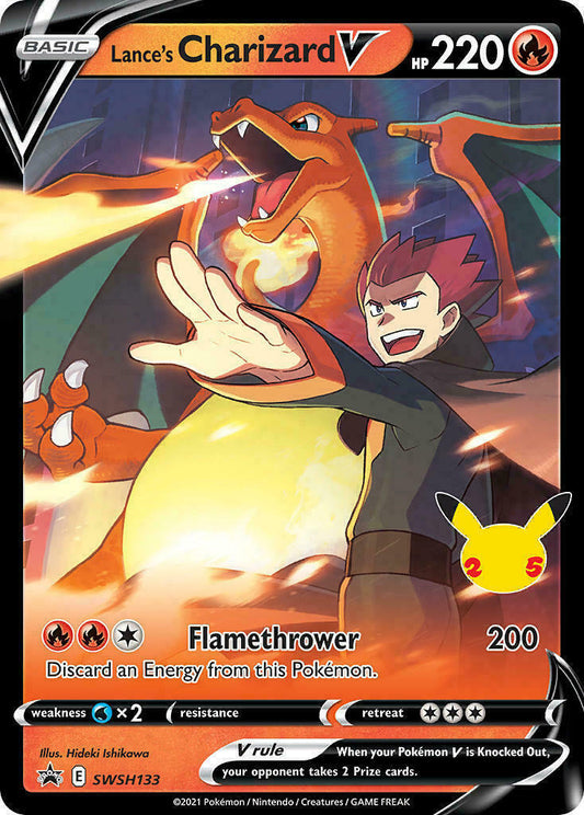 Pokemon TCG Lance's Charizard SWSH133 Promo