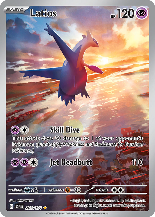 Pokemon TCG Latios 203/191 Surging Sparks