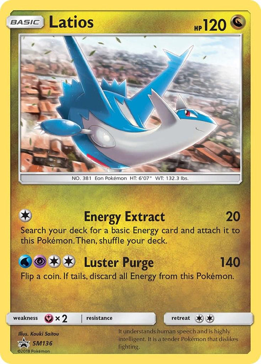 Pokemon TCG Latios SM136