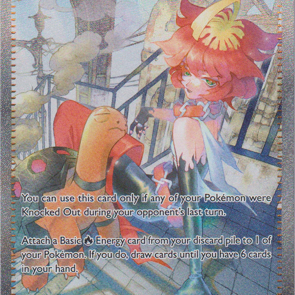 Pokemon TCG Mela Full Art Trainer 254/182 Paradox Rift